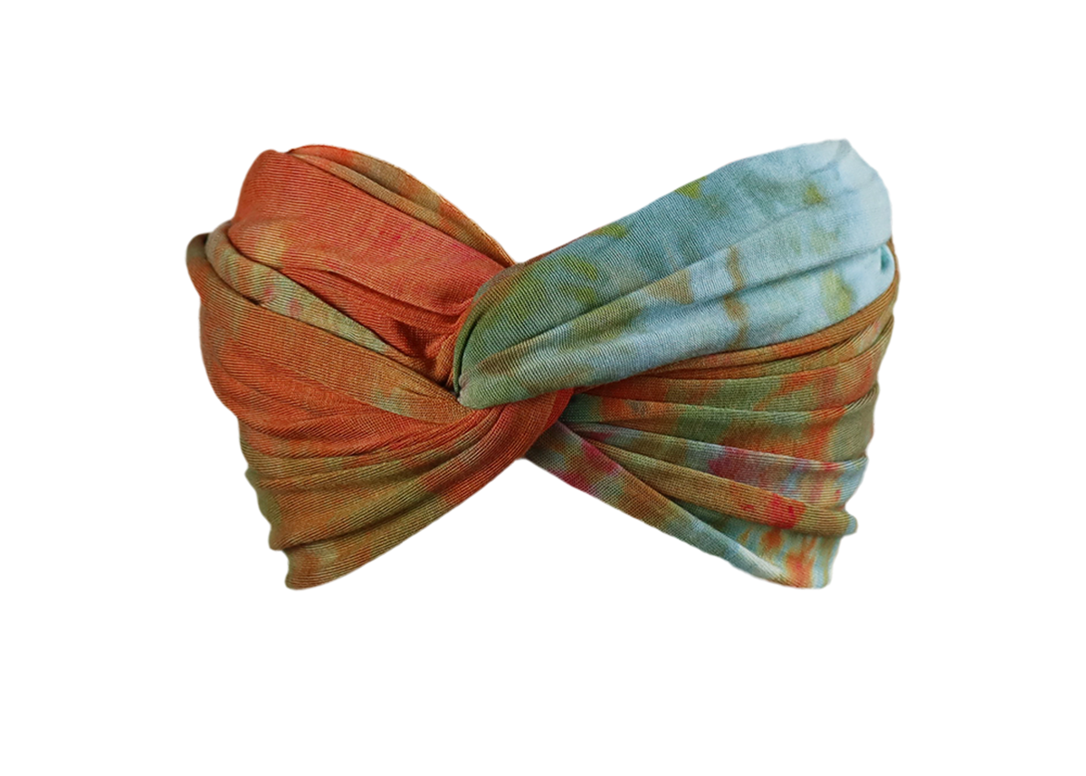 ooakshell adjustable wide headband • tide • sea ranch ooakshell inc
